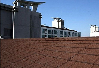 Metal roofing tile